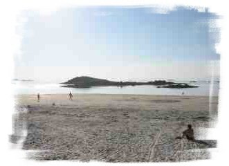 typical Port Blanc beach